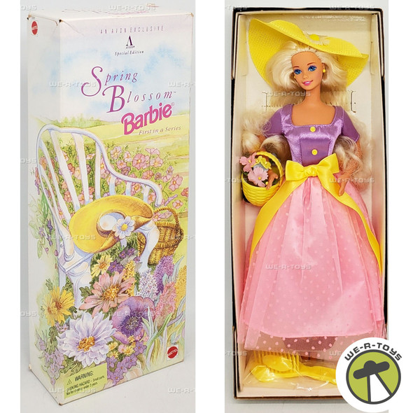 Spring Blossom Barbie Doll First in a Series Avon Exclusive 1995 Mattel 15201
