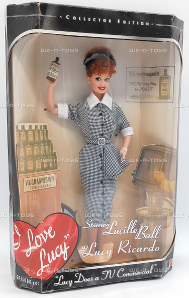 I Love Lucy Doll Lucy Does a TV Commercial Collector Edition 1997 Mattel #17645