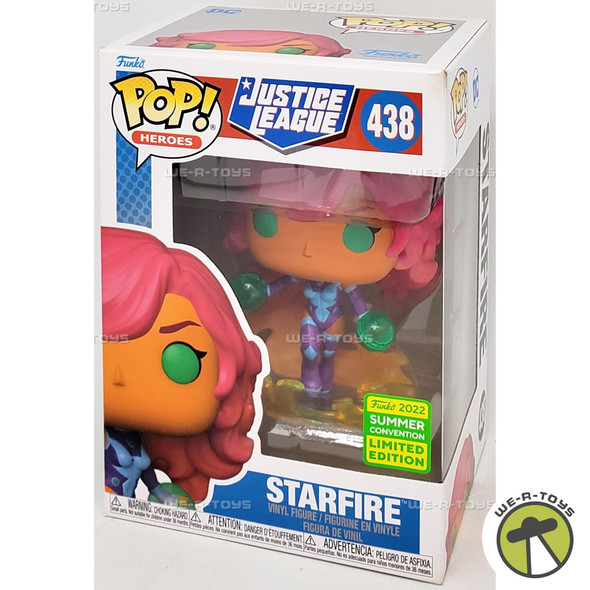 Funko POP Heroes Justice League Starfire 438 Vinyl Figure