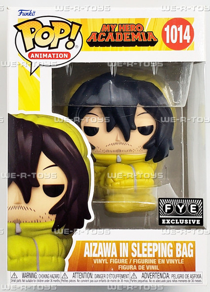 Funko POP Animation My Hero Academia Aizawa in Sleeping Bag 1014 Vinyl Figure