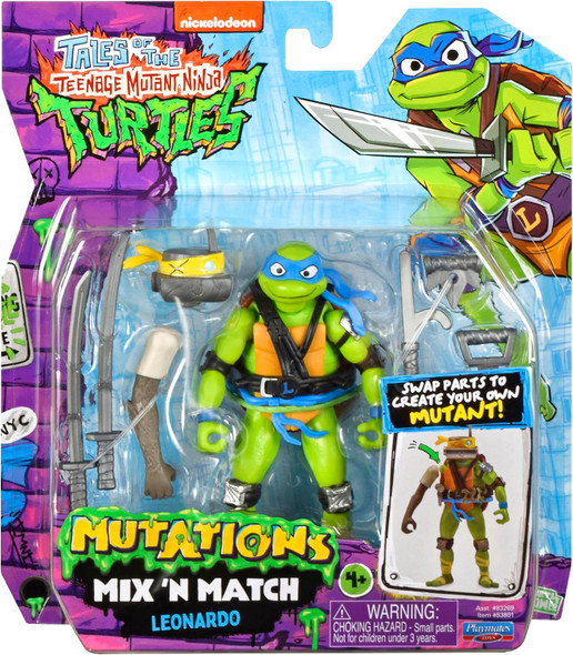 Tales of the Teenage Mutant Ninja Turtles Mix N Match Leonardo Figure