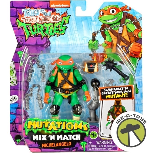 Tales of the Teenage Mutant Ninja Turtles Mix N Match Michelangelo Figure