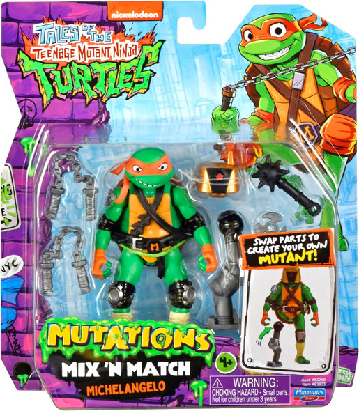 Tales of the Teenage Mutant Ninja Turtles Mix N Match Michelangelo Figure
