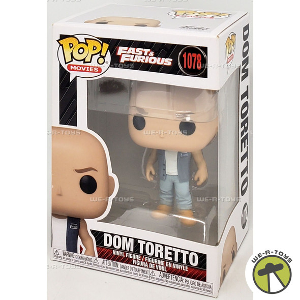 Funko POP Movies Fast and Furious Dom Toretto 1078 Vinyl Figure 55226