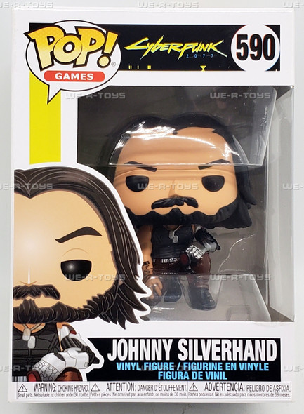 Funko POP Games Cyberpunk 2077 Johnny Silverhand 590 Vinyl Figure