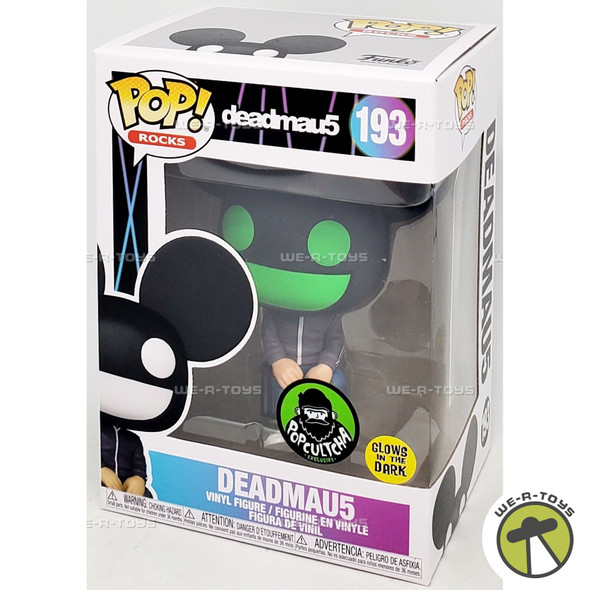 Funko POP Rocks Deadmau5 193 Glow in the Dark Vinyl Figure