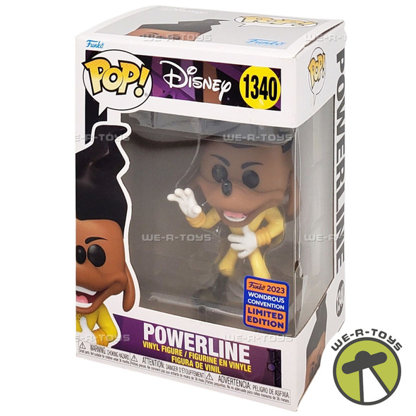 Funko POP Disney A Goofy Movie Powerline 1340 Vinyl Figure 2023 Wonder Con
