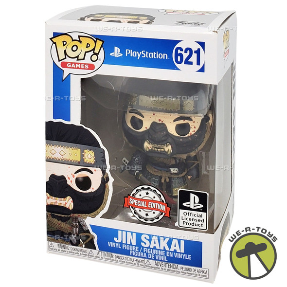 Funko POP Games Playstation Ghost of Tsushima Jin Sakai 621 Vinyl Figure