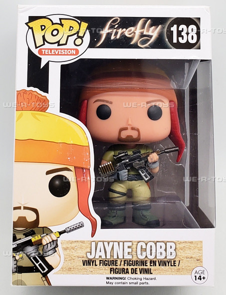 Funko POP Television Firefly Jayne Cobb 138 Vinyl Figure