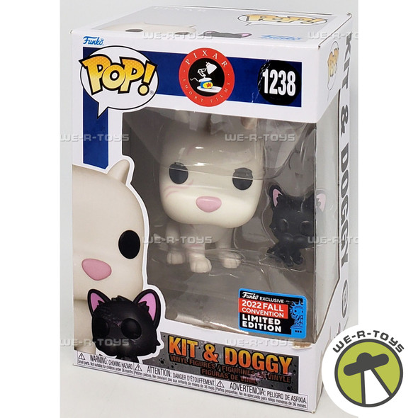Funko POP Pixar Short Film Kit and Doggy 1238 Vinyl Figures