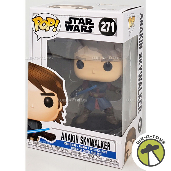 Funko POP Star Wars Clone Wars Anakin Skywalker 271 Vinyl Bobble Head Figure
