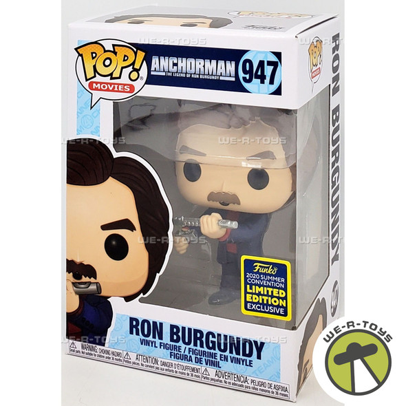Funko POP Movies Anchorman Ron Burgundy with Flute 947 Vinyl Figure