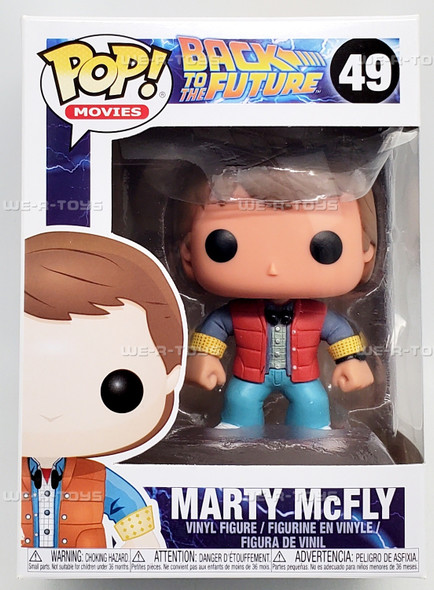 Funko POP Movie Back to The Future Marty McFly 49 Vinyl Figure