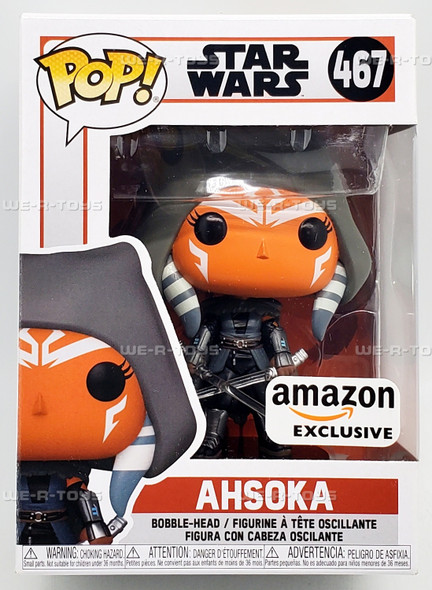 Funko POP Star Wars The Mandalorian Ahsoka 467 Vinyl Bobble Head Figure