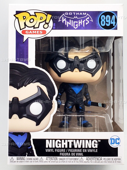Funko POP Games Gotham Knights Nightwing 894 Vinyl Figure