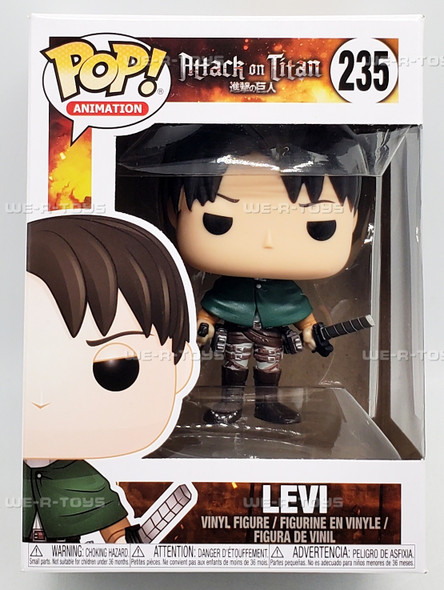 Funko POP Animation Attack on Titan Levi Ackerman 235 Vinyl Figure