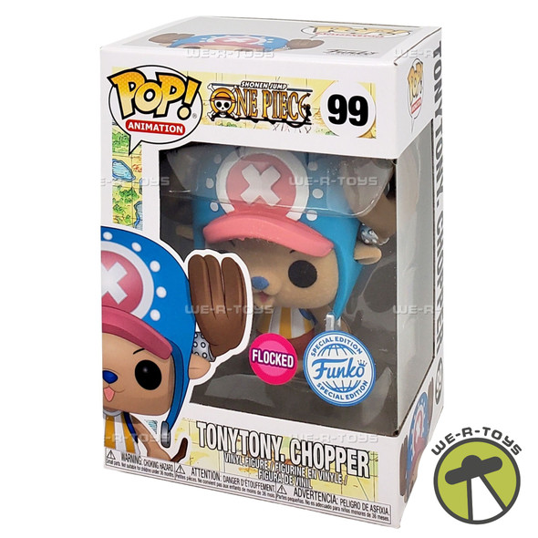 Funko POP One Piece Tony Tony Chopper Flocked 99 Vinyl Figure