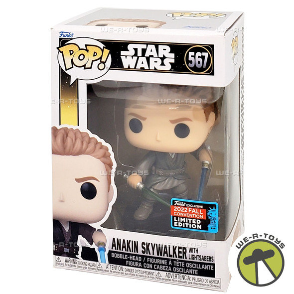 Funko POP Star Wars Episode II Anakin Skywalker with Lightsabers 567 Figure