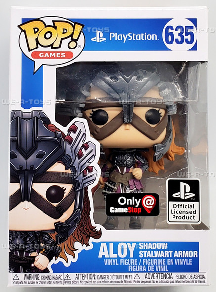 Funko POP Games Horizon Zero Dawn Aloy in Shadow Stalwart Armor 635 Vinyl Figure