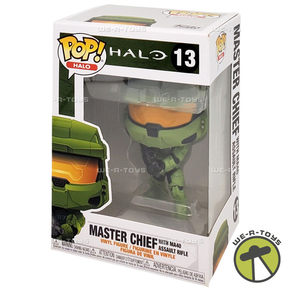 Funko POP Games Halo Infinite Master Chief with MA40 Assault Rifle 13 Figure
