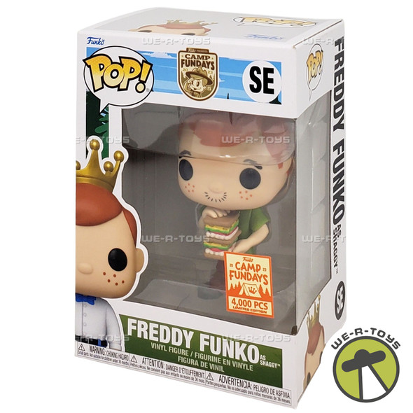 Funko POP Camp Fundays 2023 Freddy as Shaggy from Scooby-Doo Vinyl Figure