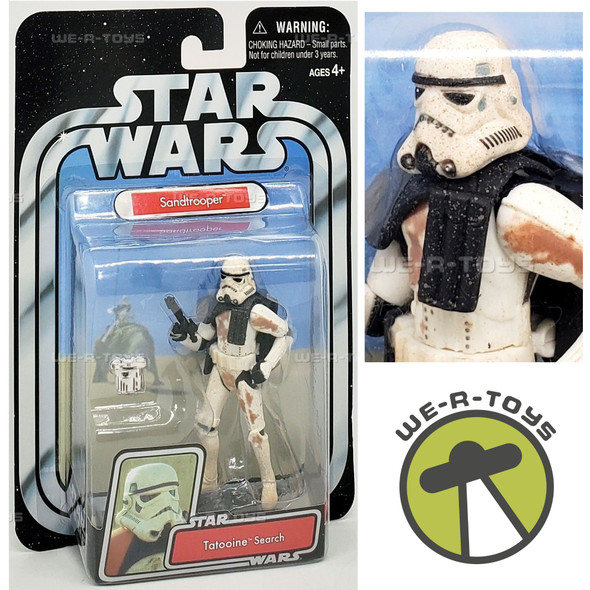 Star Wars A New Hope Sandtrooper Tatooine Search Action Figure 2004 Hasbro 85172