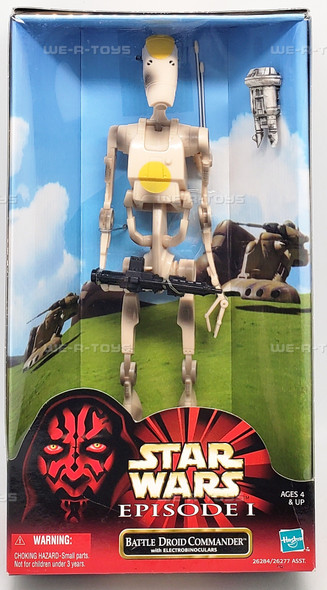 Star Wars Episode I Battle Droid Commander Action Figure 1999 Hasbro 26284
