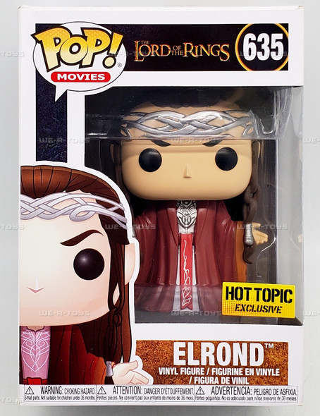 Funko POP Movies The Lord of the Rings Elrond 635 Vinyl Figure