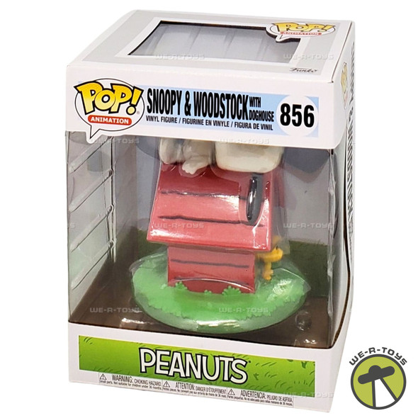 Funko POP Animation Peanuts Snoopy & Woodstock with Doghouse 856 Vinyl Figure