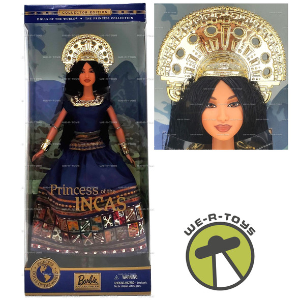 Barbie Princess of The Incas Doll Dolls of The World 2000 Mattel #28373