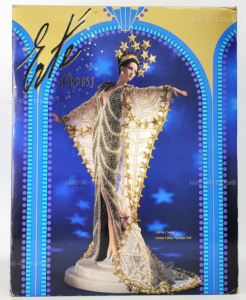 Erte Stardust Porcelain Barbie Doll 1994 Mattel 10993