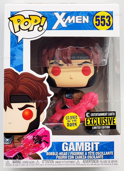 Funko POP Marvel X-Men Gambit 553 Vinyl Bobble Head Figure