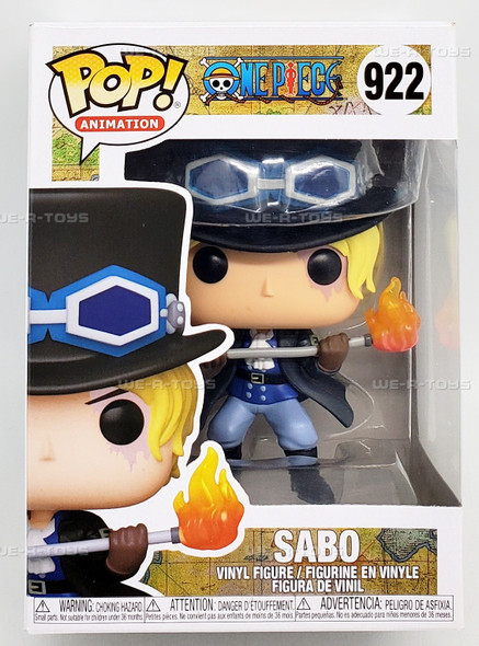 Funko Pop Animation One Piece Sabo 922 Vinyl Figure