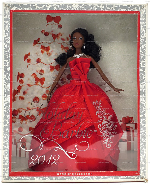 Holiday Barbie 2012 Doll African American Barbie Collector 2011 Mattel #W3466