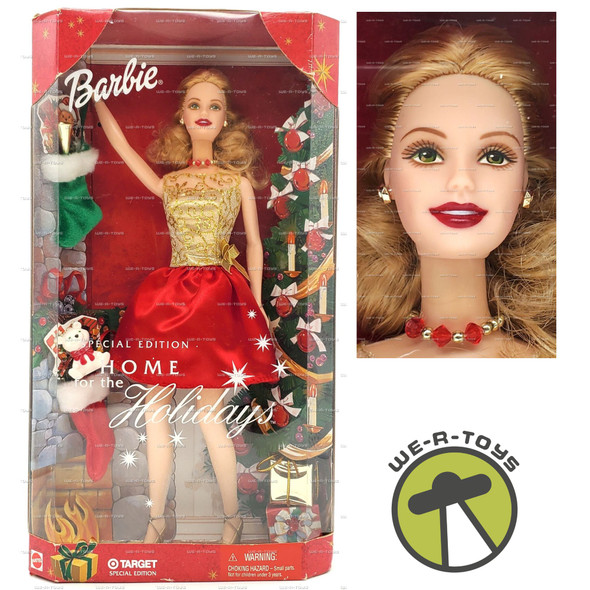 Barbie Home For The Holidays Doll Target Special Edition 2001 Mattel #52834