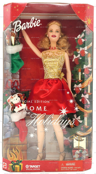 Barbie Home For The Holidays Doll Target Special Edition 2001 Mattel #52834