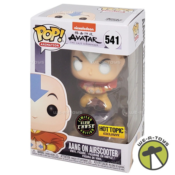 Funko POP Animation Avatar the Last Airbender Aang on Airscooter 541 Figure