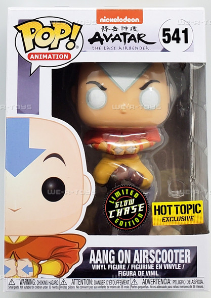 Funko POP Animation Avatar the Last Airbender Aang on Airscooter 541 Figure