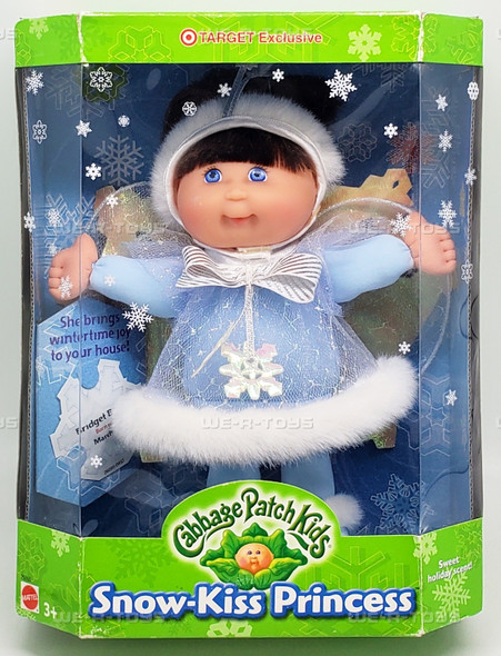 Cabbage Patch Kids Snow Kiss Princess Doll 2000 Mattel 26095