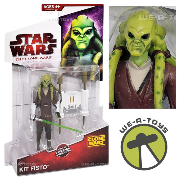 Star Wars Legacy Collection Kit Fisto CW05 Action Figure 2009 Hasbro 87960