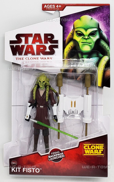 Star Wars Legacy Collection Kit Fisto CW05 Action Figure 2009 Hasbro 87960
