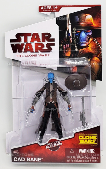 Star Wars The Clone Wars Cad Bane CW22 Action Figure 2009 Hasbro 91268