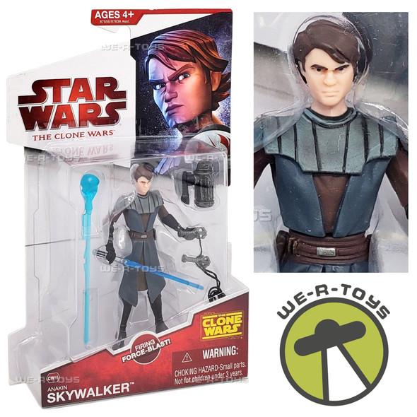 Star Wars The Clone Wars Anakin Skywalker CW18 Action Figure 2009 Hasbro 87656