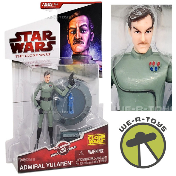 Star Wars The Clone Wars Admiral Yularen CW07 Action Figure Hasbro 87965