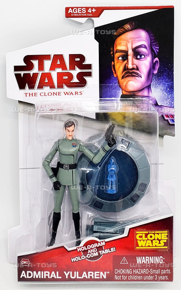 Star Wars The Clone Wars Admiral Yularen CW07 Action Figure Hasbro 87965