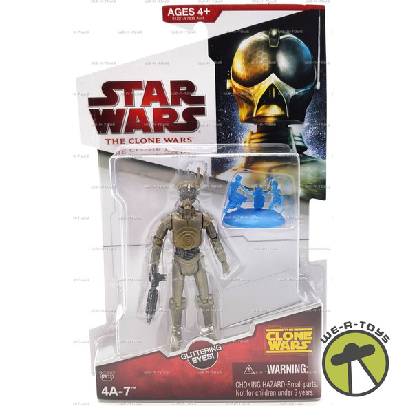 Star Wars The Clone Wars 4A-7 Action Figure 2009 Hasbro #91221