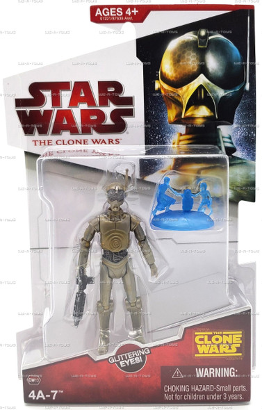Star Wars The Clone Wars 4A-7 Action Figure 2009 Hasbro #91221