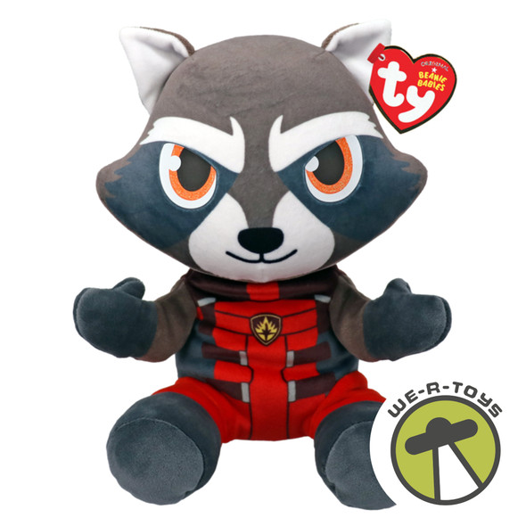 Ty Buddy Rocket the Raccoon Guardians of the Galaxy Plush