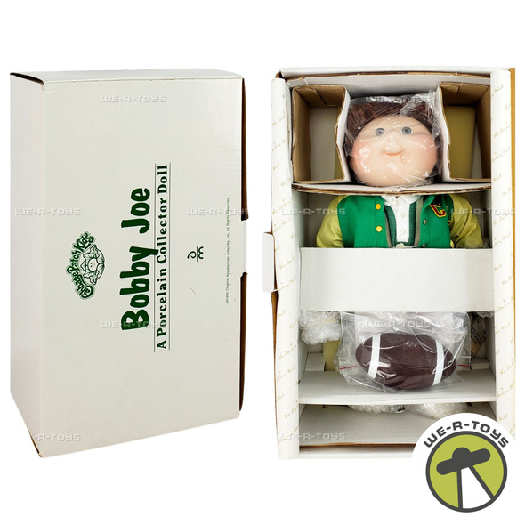 Cabbage Patch Kids Bobby Joe Football Player Porcelain Doll Danbury Mint