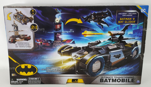 DC Batman Ultimate Transforming Batmobile 2024 Spin Master